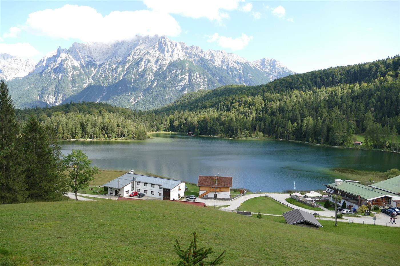 Lainbach-Wasserfall & Lautersee